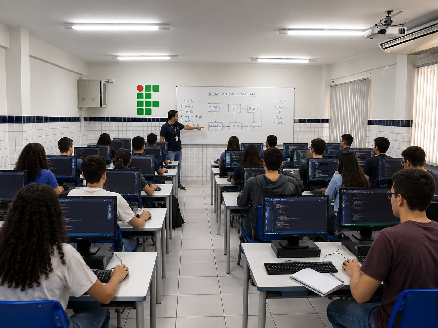 Aprendizagem Ativa e Desenvolvimento Integrado de Software no Curso Técnico de Informática