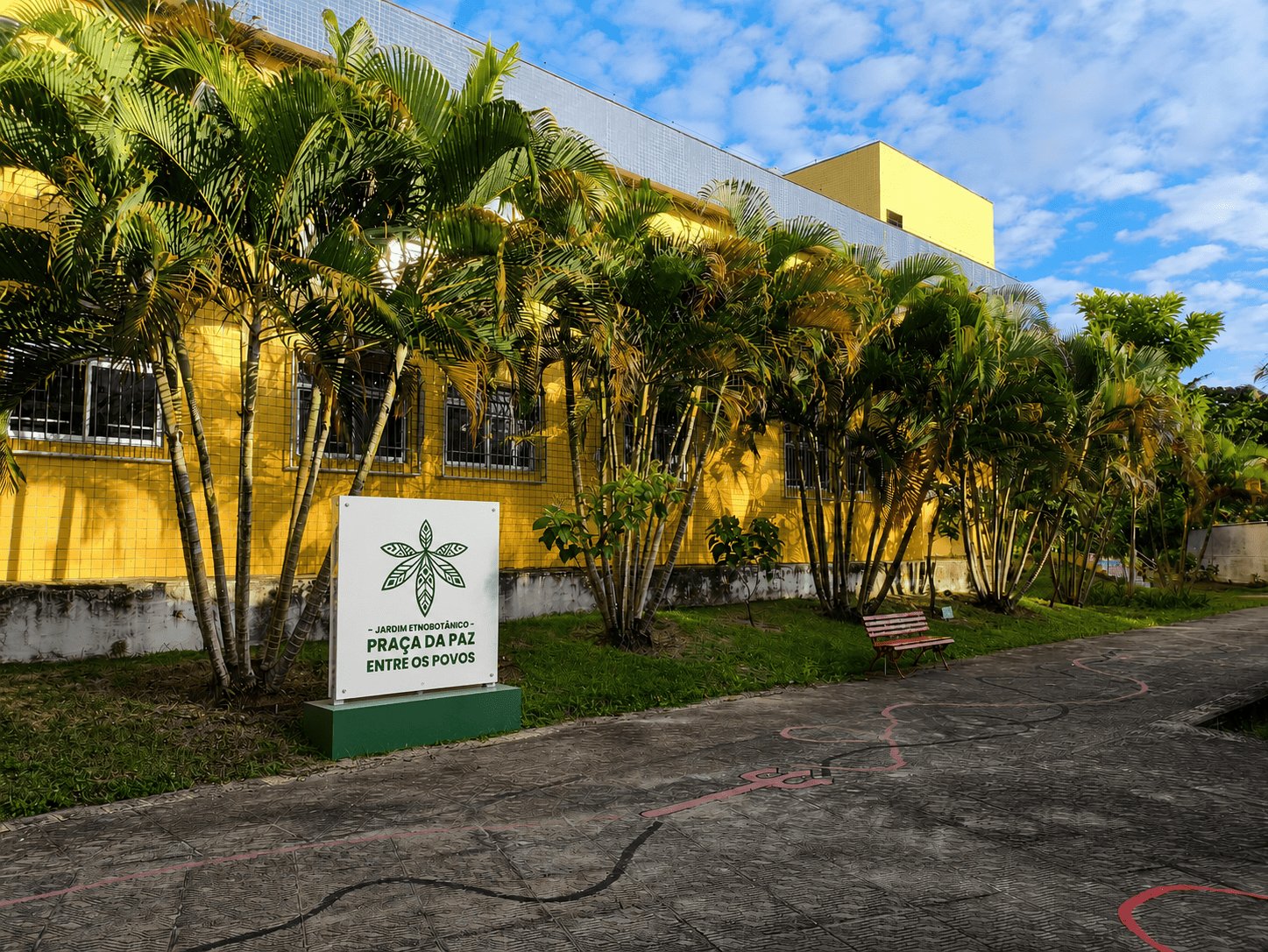Site da Praça da Paz entre os Povos do IFRN Campus Canguaretama
